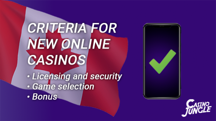 Criteria for new online casinos