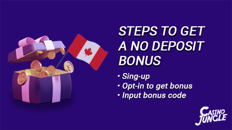 Steps to get a no deposit bonus